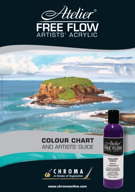 Atelier Acrylic Colour Chart