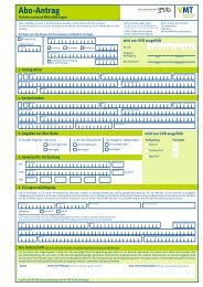 Abo-Antrag - VMT Verkehrsverbund MittelthÃ¼ringen