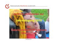 Jahrestagung 2010 - Ãsterreichische Wachkoma Gesellschaft