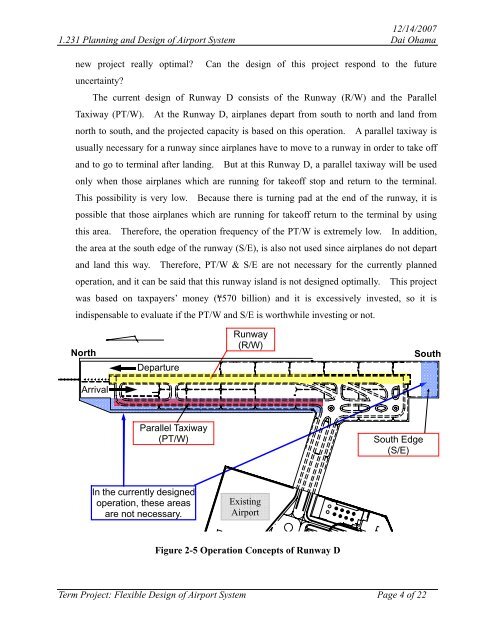 Flexible Design of Airport System Using Real Options Analysis - MIT