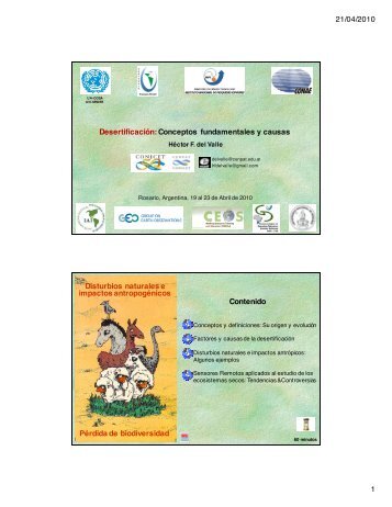 DesertificaciÃ³n: Conceptos fundamentales y causas - Inpe