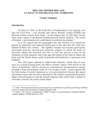 lacan essay Lindsay murphy en 502 02222011 summary: lacan’s “the instance of the letter in the unconscious or reason since freud” jacques lacan was a french psychoanalyst in the freudian school. lacan essay Lindsay murphy en 502 02222011 summary: lacan’s “the instance of the letter in the unconscious or reason since freud” jacques lacan was a french psychoanalyst in the freudian school.