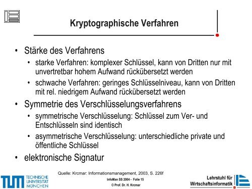 Vorlesung: Informationsmanagement LE 7: IKT-Management