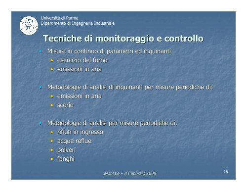 Emissioni inquinanti derivanti da processi di combustione