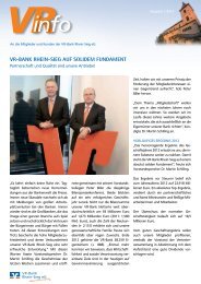 VRinfo - VR-Bank Rhein-Sieg eG