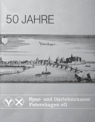 50 Jahre Spar- und Darlehnskasse Petershagen eG (1980) - Volksbank ...