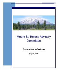 Mt St Helens Citizen Advisory Committee Final ... - Skamania County