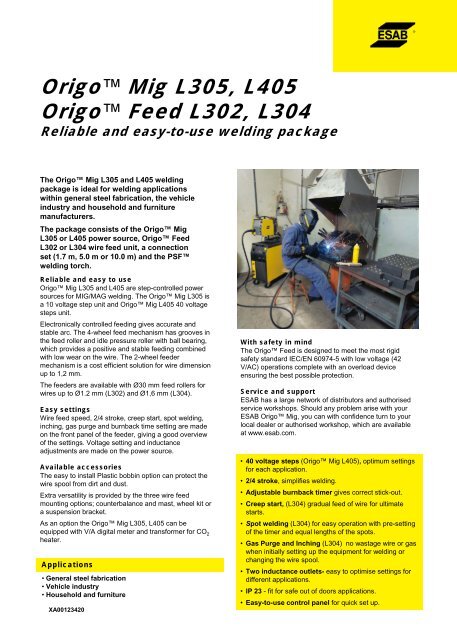 standard welding supply