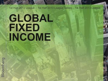 Fixed Income - Bloomberg