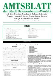 AmtsblAtt - WÃƒÂ¶rlitzer Winkel