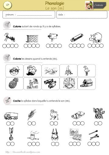 phono -m - classeurdecole