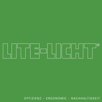 BroschÃ¼re - ZETT LITE LIGHTING GmbH - ENJOY LIGHT