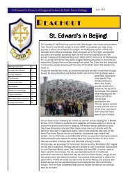 June 2011 - St Edward's C of E School
