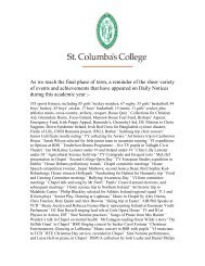 Download File - St. Columba's College