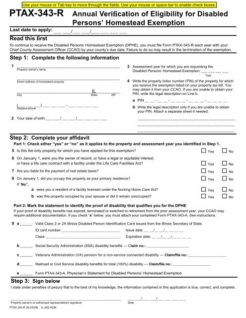 employer identification number stephenson county illinois