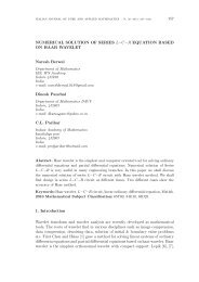 Numerical solution of series L-C-R equation based on Haar wavelet