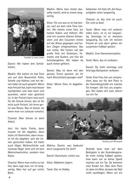 Ausgabe 4 Winter 2007/ 2008 - KÃ¶lner Appell gegen Rassismus