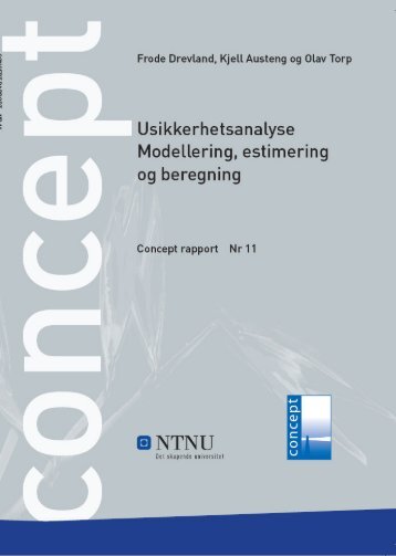 Usikkerhetsanalyse-Modellering, estimering og beregning