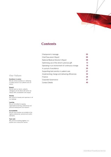 IBTS Annual Report 2007.pdf - Irish Blood Transfusion Service