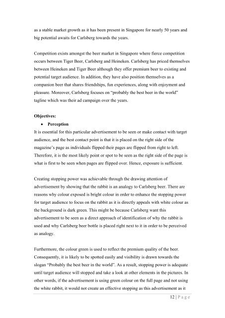 AD211 Carlsberg Ad Analysis - Strongerhead