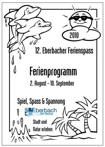 Ferienprogramm - Eberbach-Channel