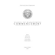 commencement - University at Buffalo School of Management