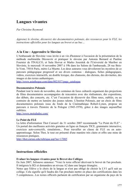 Le numÃ©ro intÃ©gral au format pdf (300 pages , 6 Mo) - CafÃ© ...