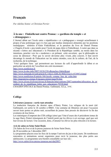 Le numÃ©ro intÃ©gral au format pdf (300 pages , 6 Mo) - CafÃ© ...