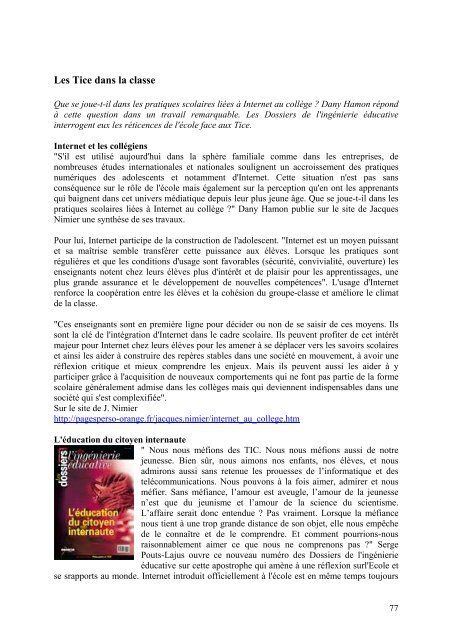 Le numÃ©ro intÃ©gral au format pdf (300 pages , 6 Mo) - CafÃ© ...