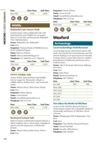 Wexford - Heritage Week