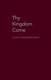 Thy Kingdom Come - Pacific Crossroads Church