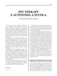 pet therapy e autostima a scuola - Ambulatorio Veterinario Bucci