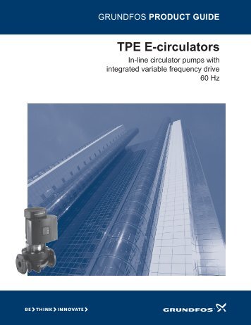 TPE E-circulators - Grundfos