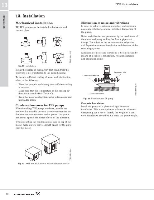 TPE E-circulators - Grundfos