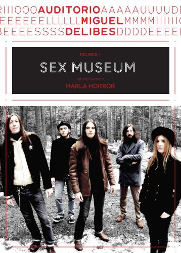 SEX MUSEUM - Blog del Auditorio Miguel Delibes