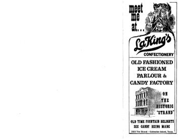 old fashioned ice cream parlour & candy factory - Galveston
