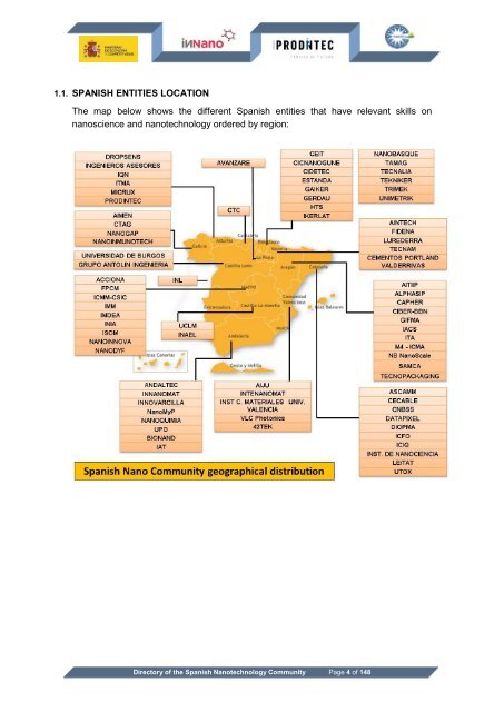 directory of the spanish nanotechnology community - FundaciÃ³n ...