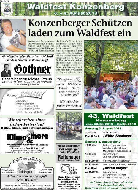 Schwaben Echo-Ausgabe Kalenderwoche 31 (PDF)