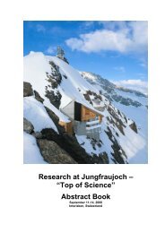 Abstract Book - International Foundation High Altitude Research ...