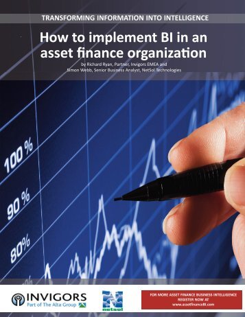 How to Implement BI in an Asset Finance ... - The Alta Group