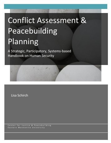 Conflict Assessment & Peacebuilding Planning (CAPP)