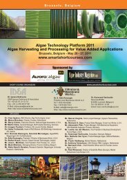 Algae Harvesting and Processing for Value Added Applications