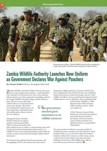 Download (English) - African Wildlife Foundation