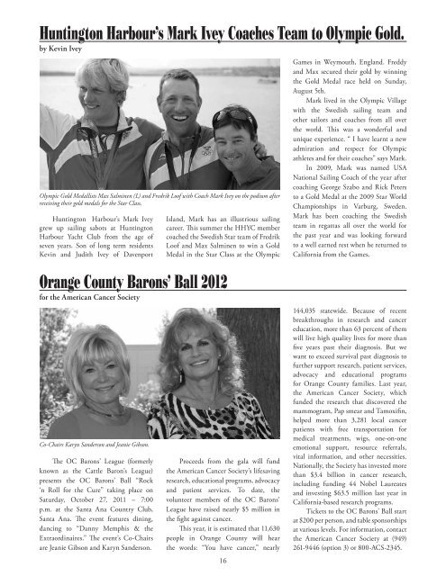 HL October 12.indd - Harbour Light Magazine