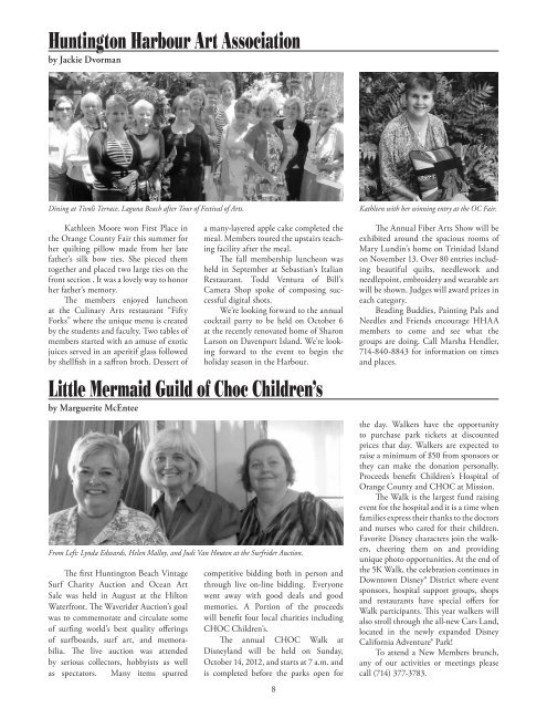 HL October 12.indd - Harbour Light Magazine