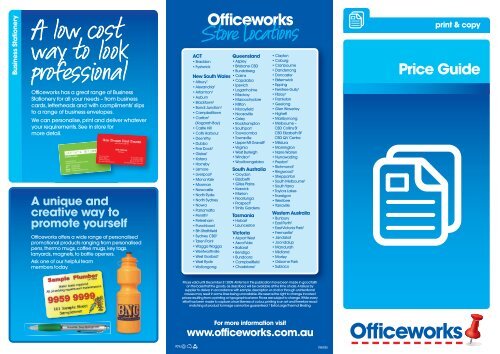 PRICE GUIDE v3.indd - Officeworks