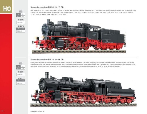 Steam locomotive - Fleischmann