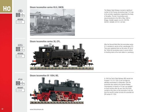 Steam locomotive - Fleischmann