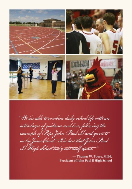 JPIIHS View Book/Brochure - John Paul II HS