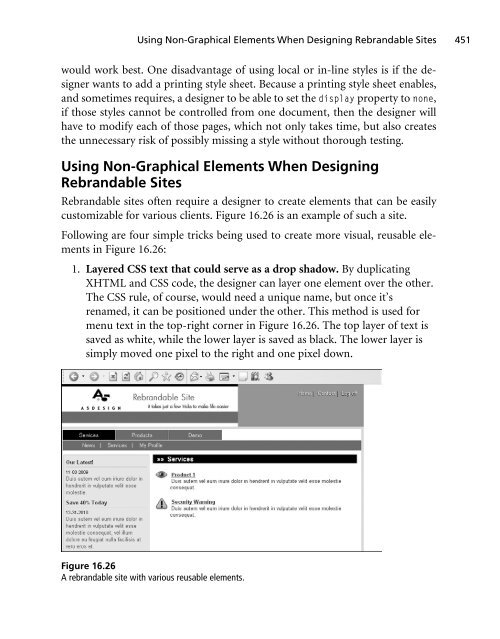 Professional Web Design: Techniques and Templates, Fourth Edition